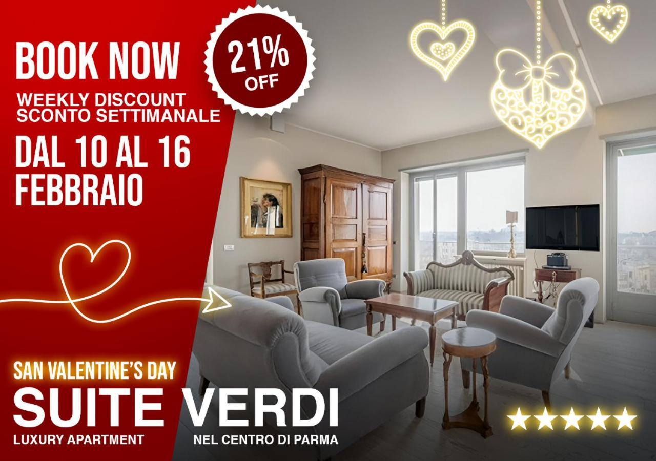 Suite Verdi ! San Valentine'S Day - Book First ! Parma Exteriör bild